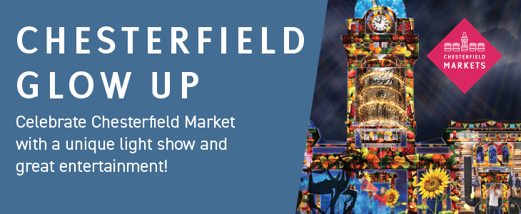 Link to 'Chesterfield Glow Up - 27 and 28 March ' page
