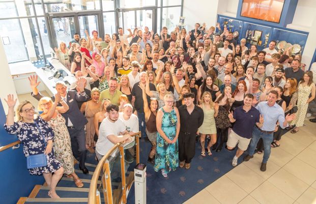 Group shot of staff from all Best Bar None accredited venues