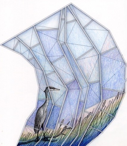 The front of Coralie's design