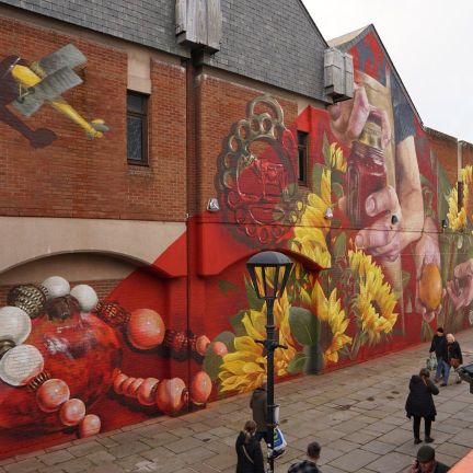 New mural unveiled in Chesterfield