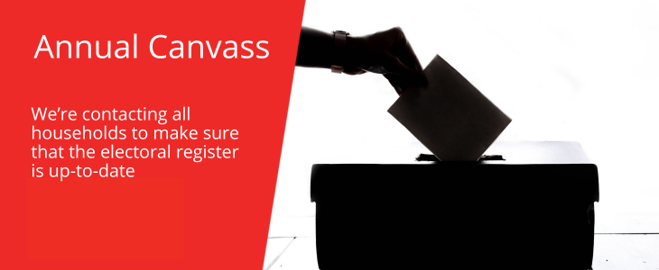Link to 'Update your details on the electoral register ' page