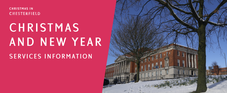 Link to 'Find out how our services are affected this Christmas and New Year (opens in new window)' page