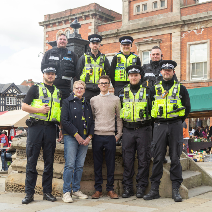 New team launched to strengthen safety, support and visibility in Chesterfield town centre