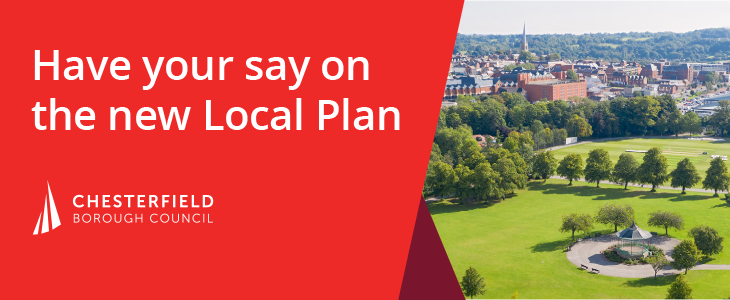 Link to 'Have your say on the new Local Plan' page