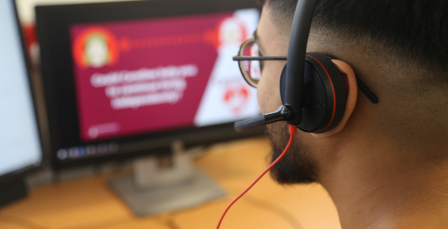 Link to Find help and support content