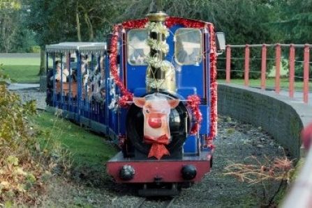 Link to Santa train rides content