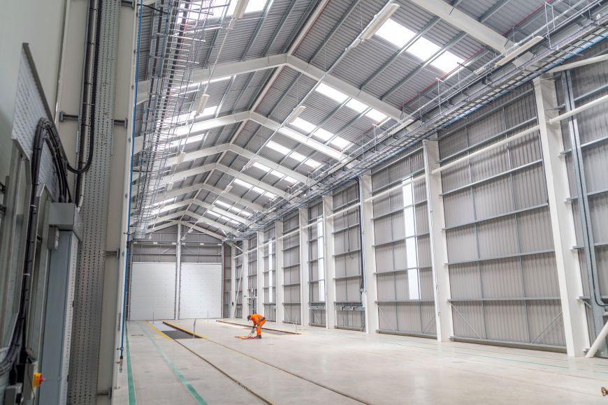 DRIIVe main hall interior