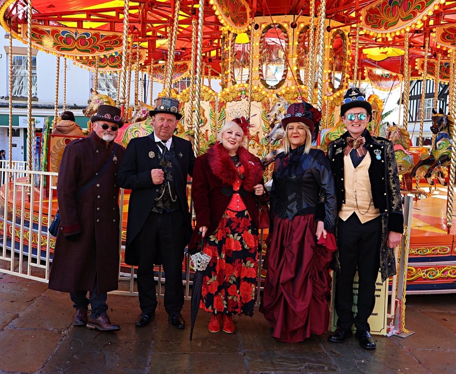 The Steampunk Market Weekend will include an extraordinary array of costumes