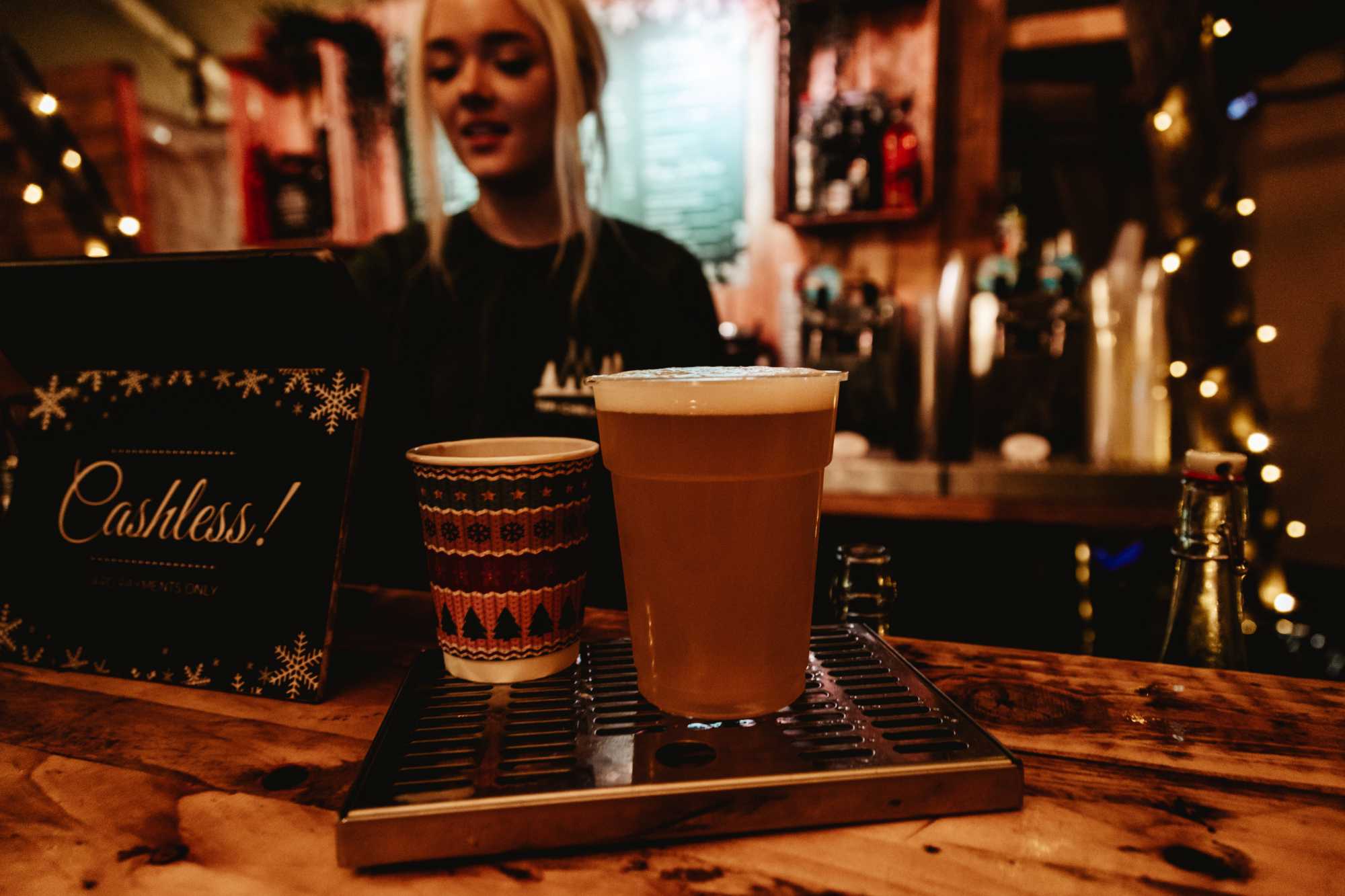 Cashless bar