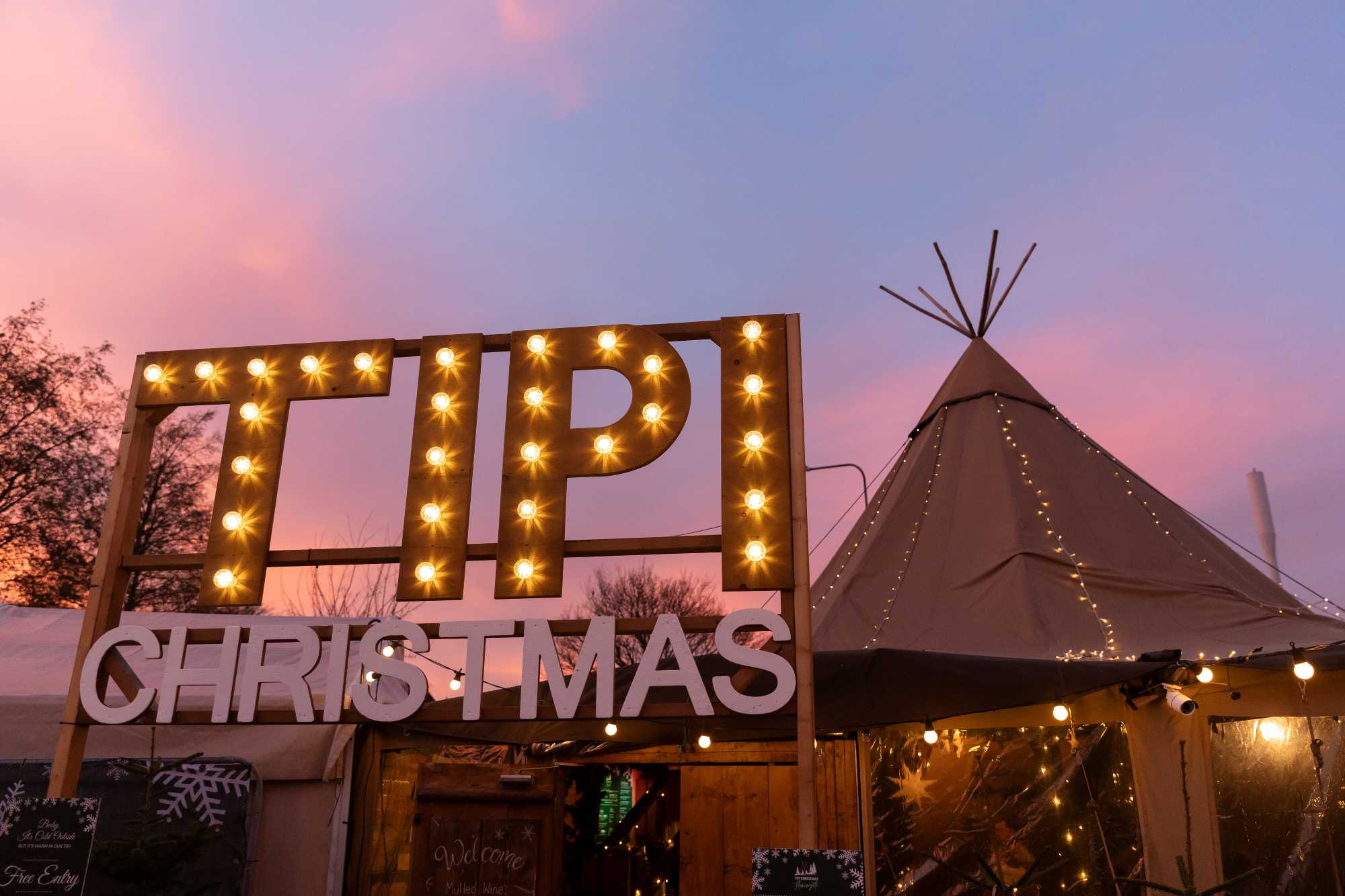 Tipi entrance