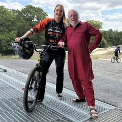 Libby Hawkins And Cllr Martin Stone News Image