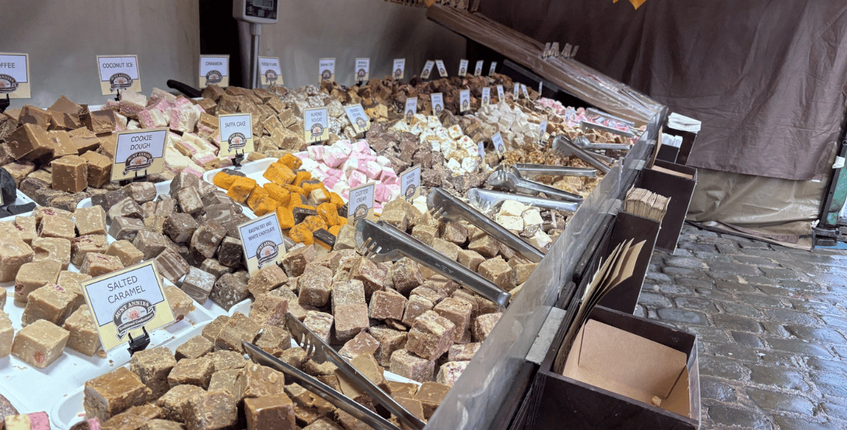 Chesterfield International Market stall