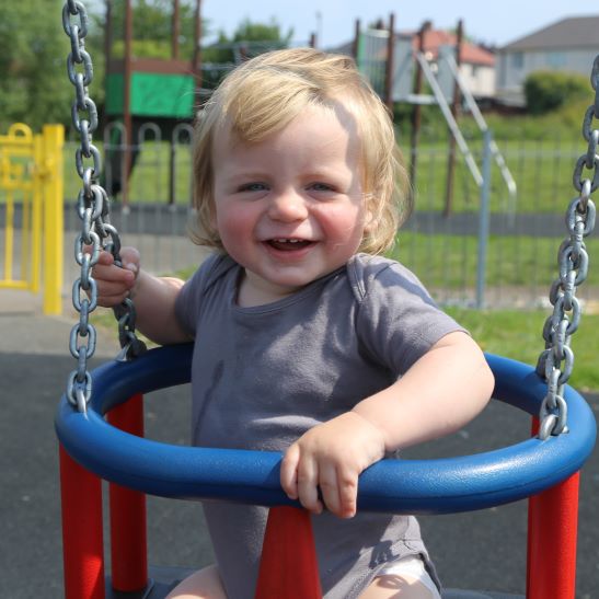 Upgrades completed at Chesterfield and Staveley play areas