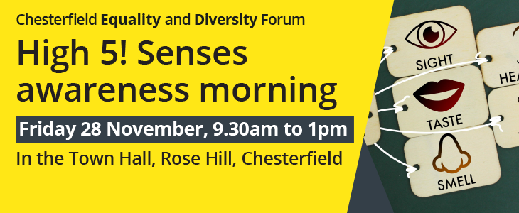 Link to 'High 5! Senses awareness morning (opens in new window)' page